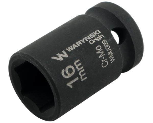 Nasadka udarowa sześciokątna 1/2" 16 mm CrMo DIN 3129 Waryński