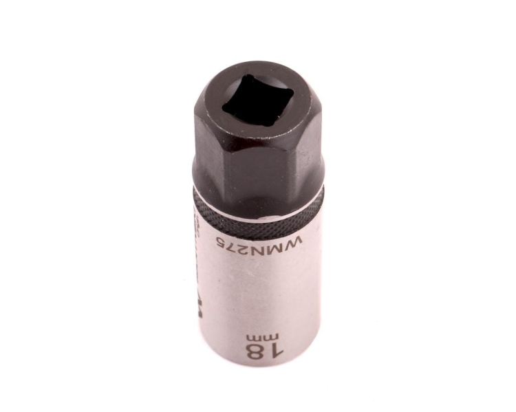 Nasadka do świec 3/8" 18 mm CrV50BV30 DIN 3124 Waryński 2