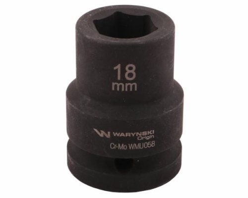 Nasadka udarowa sześciokątna 3/4" 18 mm CrMo DIN 3129 Waryński 2