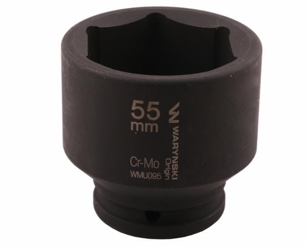 Nasadka udarowa sześciokątna 3/4" 55 mm CrMo DIN 3129 Waryński 2