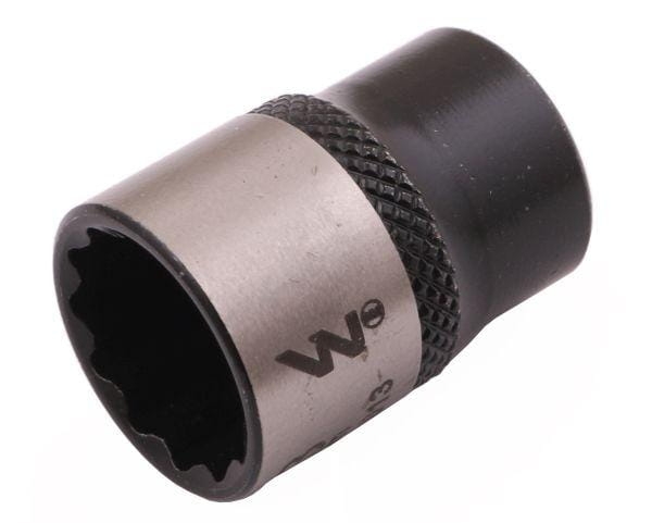 Nasadka dwunastokątna 1/4" 13 mm CrV50BV30 DIN 3124 Waryński
