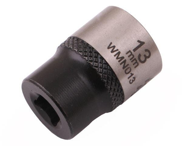 Nasadka dwunastokątna 1/4" 13 mm CrV50BV30 DIN 3124 Waryński 2