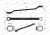 Klucz oczkowy odsadzony 14 x 15 mm CrV standard ASME B107.9 Waryński 2