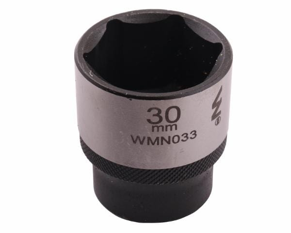 Nasadka sześciokątna 1/2" 30 mm CrV50BV30 DIN 3124 Waryński
