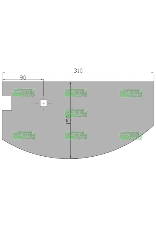 Odkładnica prawa Lemken Smaragd Vulcan RM-3374898 (2)