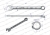Klucz płaskooczkowy extra długi 32mm dł 431mm standard ASME B107.9M Waryński 3