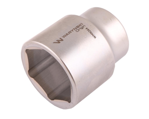 Nasadka sześciokątna 3/4" 42 mm CrV50BV30 DIN 3124 Waryński