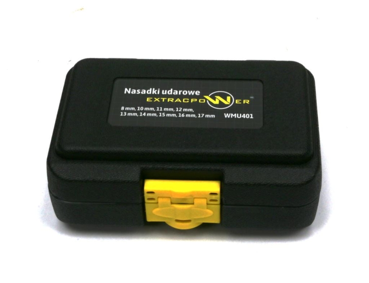 Zestaw nasadek udarowych 1/2 z uchwytem kluczowym do awaryjnego odkręcania 11 el Waryński 3