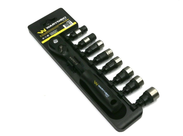 Zestaw L nasadek 3/8 z grzechotką 10 11 12 13 14 15 16 17 mm Waryński 2