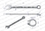 Klucz płasko-oczkowy extra długi 36mm dł 510mm standard ASME B107.9M Waryński 2