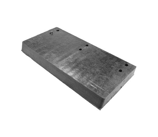 Lemiesz gumowy do pługa śnieżnego zbrojony Z-2838 52x25x5