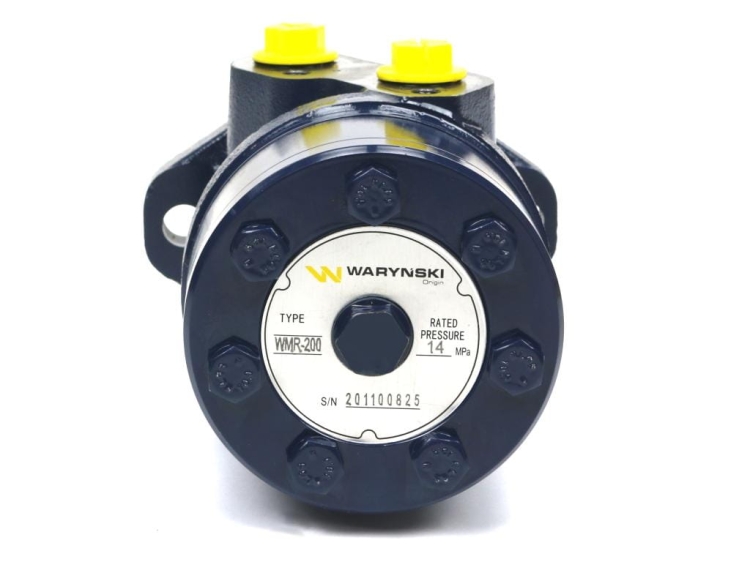 Silnik hydrauliczny orbitalny (stosowany do owijarek) WMR 200 cm3/obr (140 bar / max.200 bar) Waryński 3