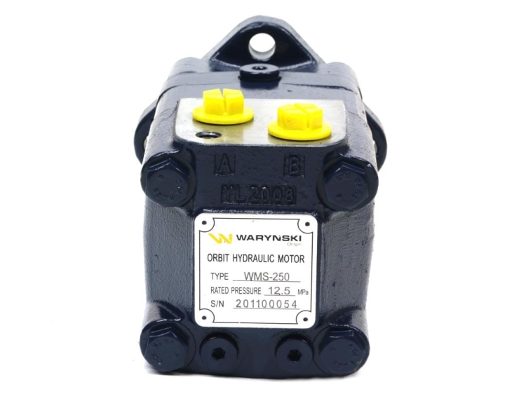 Silnik hydrauliczny orbitalny WMS 250 cm3/obr (125 bar / max.200 bar) Waryński 5