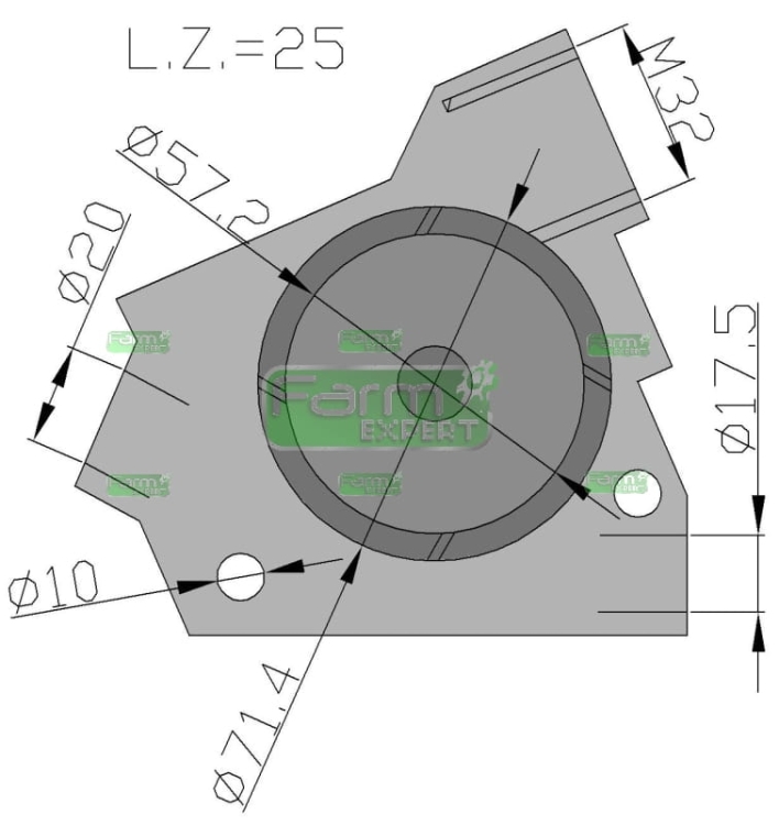Pompa olejowa silnika Deutz 4153236/4154283/2130385/2130442 3
