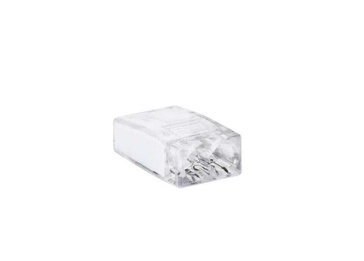Szybkozłączka elektryczna 2 otworowa przewód- drut 0.5-2.5mm2