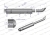 Tłumik rura Renault 7700519115 7700641942 inox WARYŃSKI 2