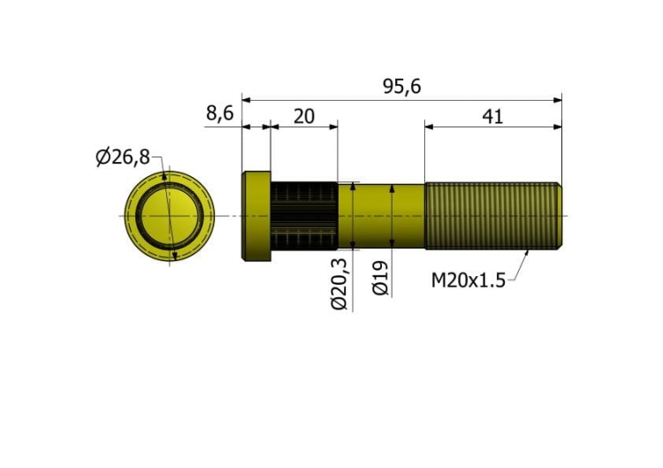 20X1.5X88