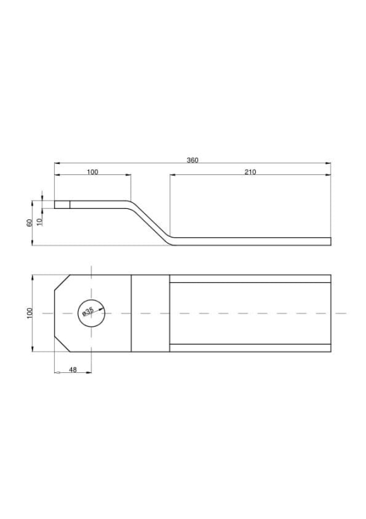 Nóż sadowniczy rozdrabniacza gałęzi duży 199RZ-3 Kosiarka Sadownicza (2)