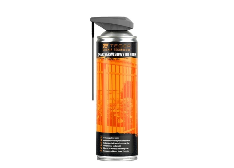 Smar serwisowy do bram z aplikatorem EVO 500 ml TEGER