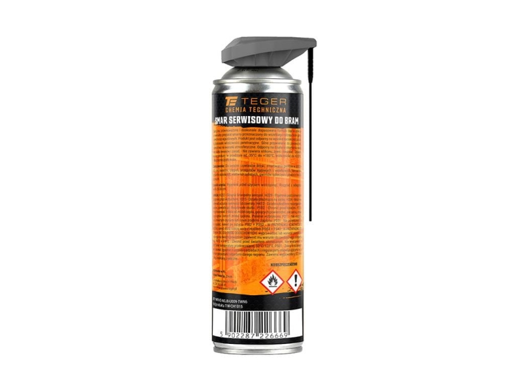 Smar serwisowy do bram z aplikatorem EVO 500 ml TEGER