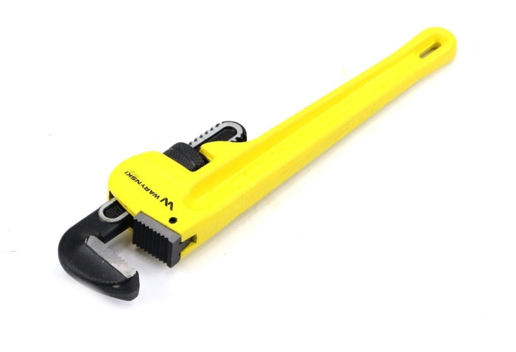 Klucz do rur typ amerykański 18" wzmocniony szczęki CrMo max średnica 73 mm Waryński 2
