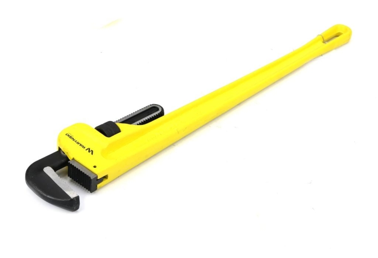 Klucz do rur typ amerykański 36" wzmocniony szczęki CrMo max średnica 125 mm Waryński 2