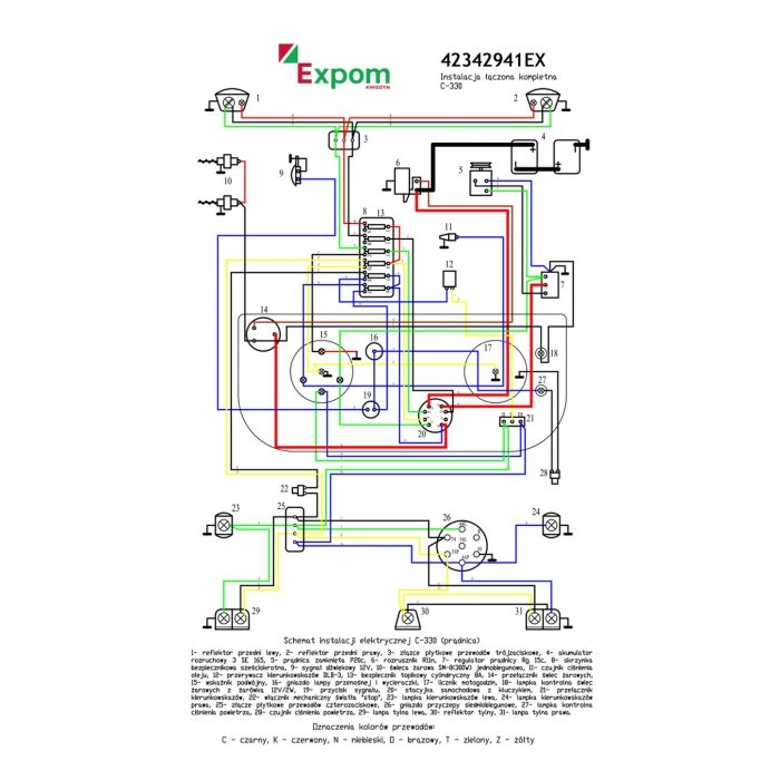 Instalacja łączona kompletna alternator C-330 EXPOM KWIDZYN eu  4
