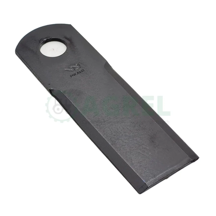Nóż obrotowy rozdrabniacz słomy sieczkarnia 166x50x3.5mm otwór 20 zastosowanie 1322241C2 Massey Ferguson WARYŃSKI