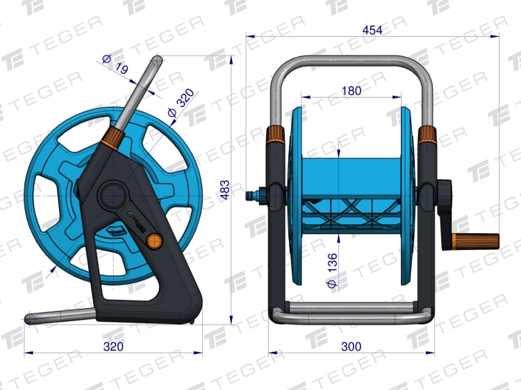 Zwijacz węża TEGER 5