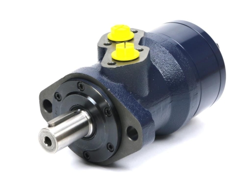 Silnik hydrauliczny orbitalny WMR 400 cm3/obr z wałkiem fi 32mm (70 bar / max.110 bar) Waryński