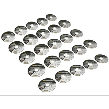 Tarcza do cięcia metalu 115 x1.0 x22.23 mm wielopak Waryński