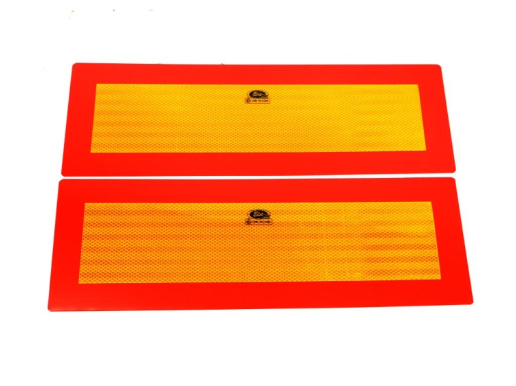 Tablica wyróżniająca odblaskowa kpl. 2szt. 560mm/200mm 101-01W-83