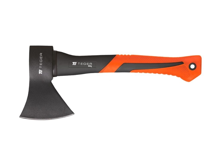 Siekiera 800g uniwersalna z trzonkiem fiberglass TEGER 2