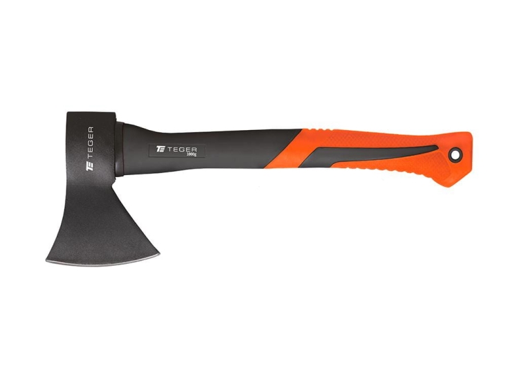 Siekiera 1000g uniwersalna z trzonkiem fiberglass TEGER 2