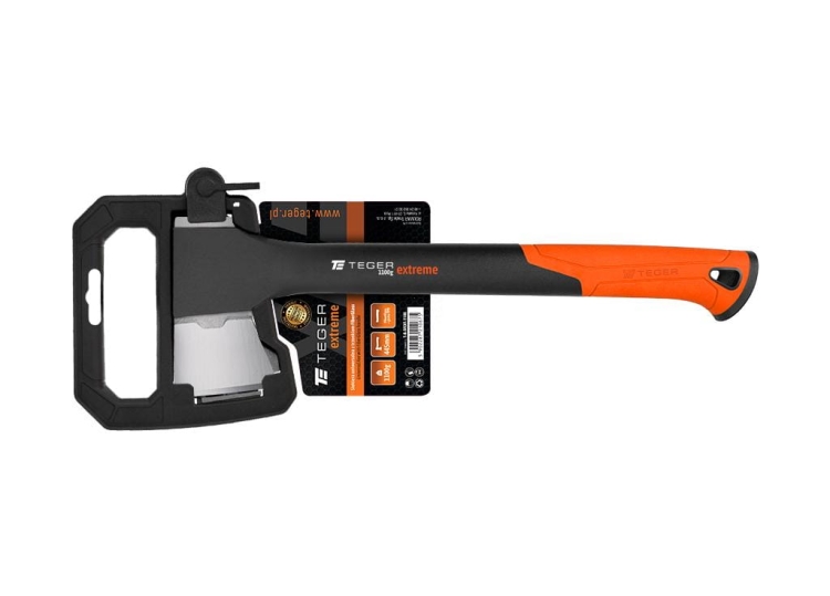 Siekiera 1100g uniwersalna z trzonkiem fiberglass Extreme TEGER