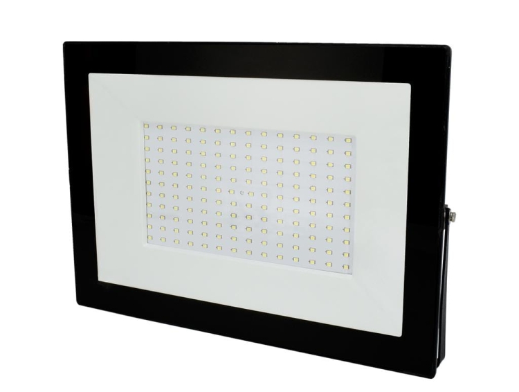 NASW100W4KNaświetlacz LED SMD 100W 4000K 10000LM IP65 CZARNY