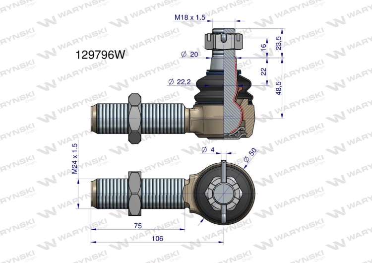 129796W