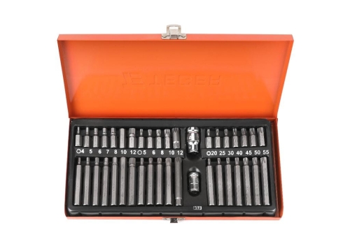 Zestaw bitów TORX/SPLINE/HEX (40 el.) TEGER 2