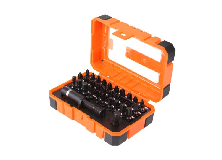 Zestaw bitów udarowych do wkrętarek (32 el.) z zaczepem TEGER 2