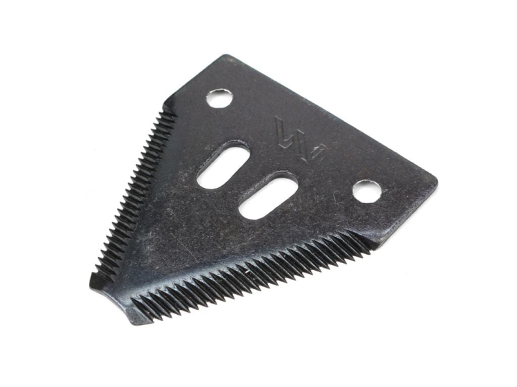 Nóż żniwny 80x76x2.7mm otwór 7 zastosowanie 3BF0010AB1 Olimag WARYŃSKI
