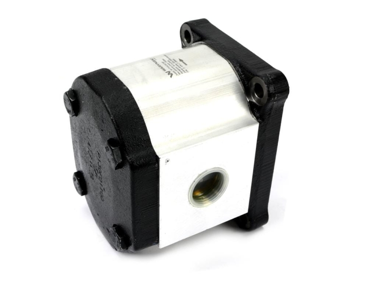 Pompa hydrauliczna zębata 39.0cm3 (grupa 3 - typ europejski) wałek 1:8 przyłącza gwintowane (obroty prawe) max.240 bar Waryński 2