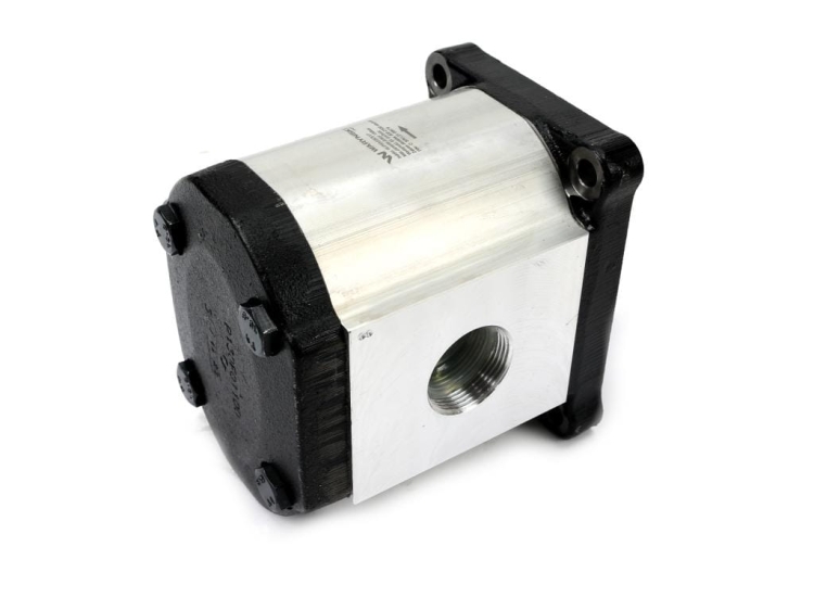 Pompa hydrauliczna zębata 61.0cm3 (grupa 3 - typ europejski) wałek 1:8 przyłącza gwintowane (obroty prawe) max.190 bar Waryński  3