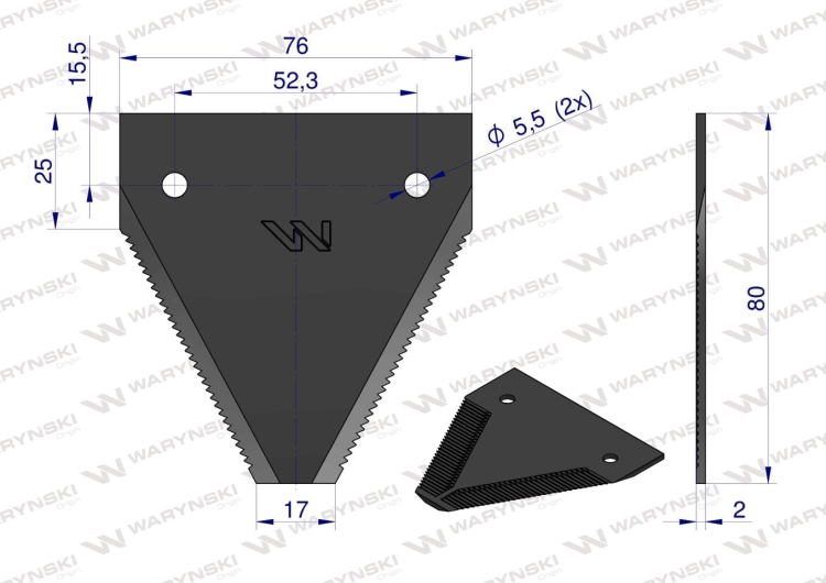 WKZ80X76X2A