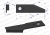 Nóż obrotowy rozdrabniacz słomy sieczkarnia podgięty 173x50x4.5mm otwór 18 zastosowanie 87031976 New Holland WARYŃSKI 2