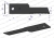 Nóż stały rozdrabniacz słomy sieczkarnia uzębiony 198x50x3mm otwór 13 New Holland 322291650 WARYŃSKI 2