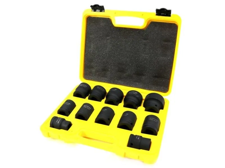 Zestaw nasadek udarowych dwunastokątnych 3/4" 12 el. Waryński 3