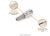 Klucz nasadowy 1/4" z bitem TORX 37 mm/T40 / (z otworem) / TEGER
