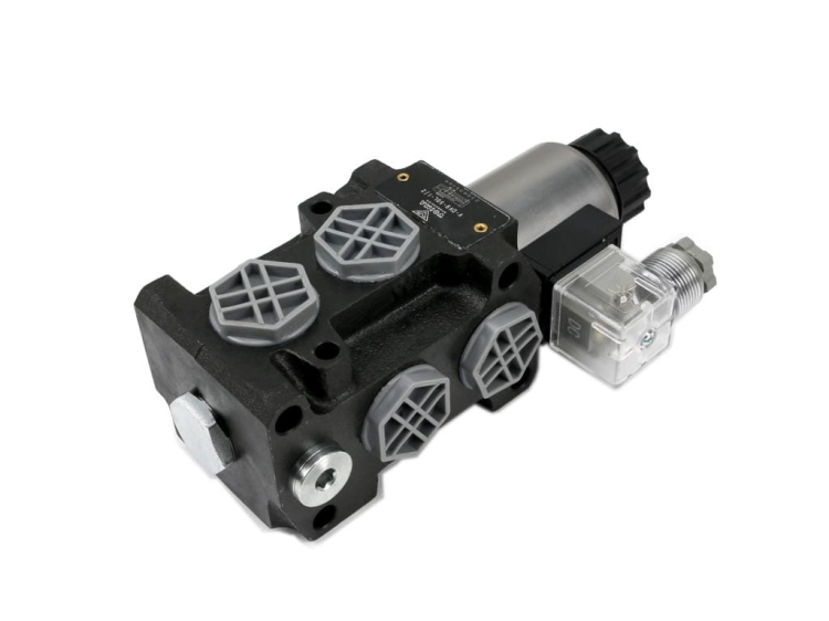 Dzielnik zawór elektrozawór kierunkowy elektromagnetyczny kontroli (DVS6/50L) 12V DC 6/2 G1/2 50L VOIMA 2