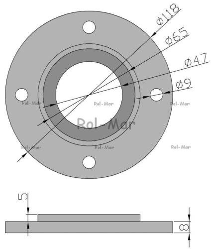 Pokrywa przekładni 2208030101 Rozrzutnik 2