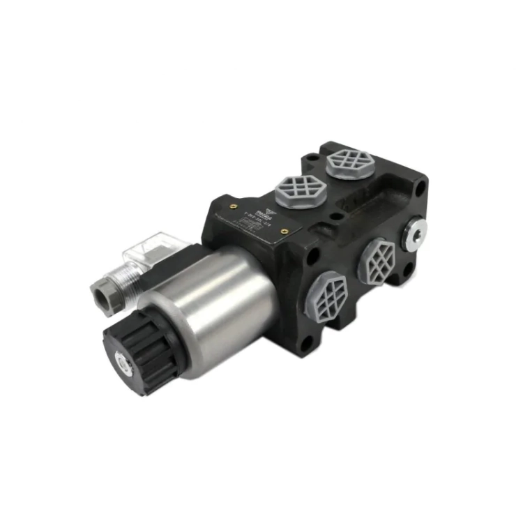 Dzielnik zawór elektrozawór kierunkowy elektromagnetyczny kontroli (DVS6/50 L/MIN) 12V DC 6/2 G3/8 50L VOIMA 3